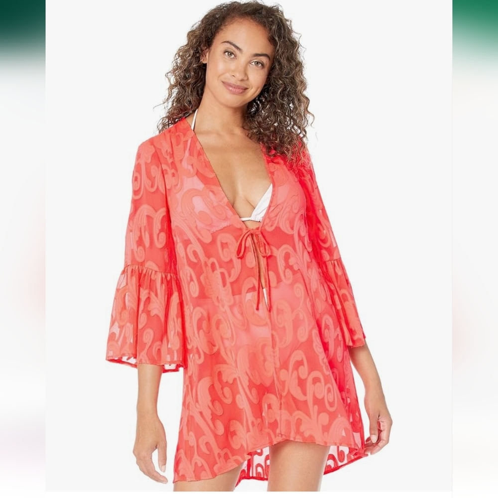 Lilly Pulitizer Motley Swirl Jacquard Coverup